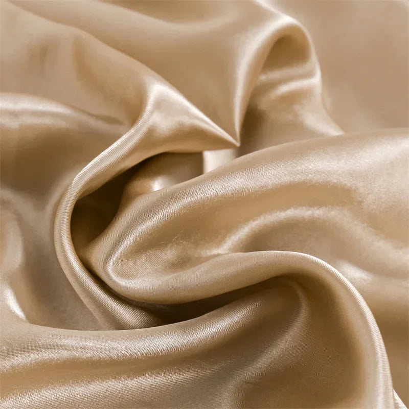Silky Satin Bed Sheet Set
