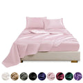 Silky Satin Bed Sheet Set