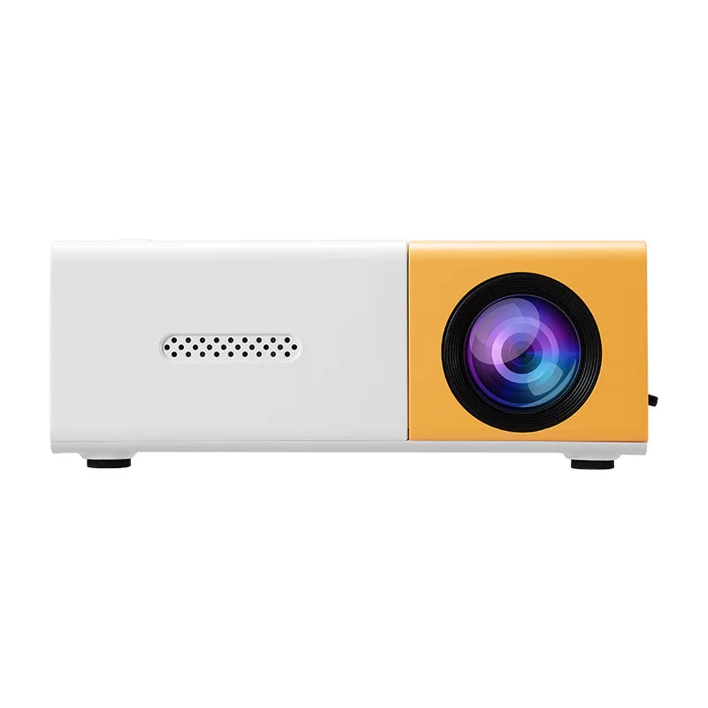 1pc Portable Projector with Built-in Speaker & USB/AV Input,for Home Theater, Gaming, Office,Compatible for Smartphones, Tablets