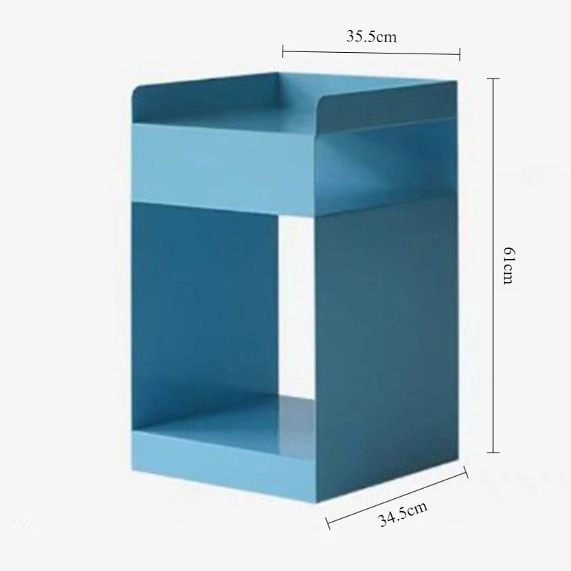 Nordic Nightstand Modern Movable Home Bedroom Furniture Bedside Table Luxury Storage Decor Nightstand Art Design Bedside Table